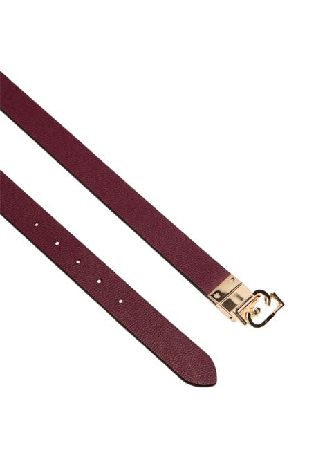 Cintura reversibile con logo Liu Jo | AF5239E005391726